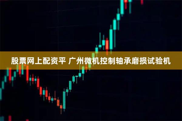 股票网上配资平 广州微机控制轴承磨损试验机